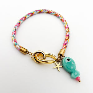 PULSERA TRENZADA PEZ