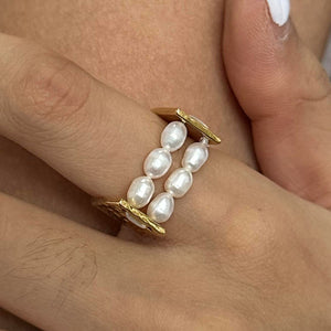 ANILLO PERLAS