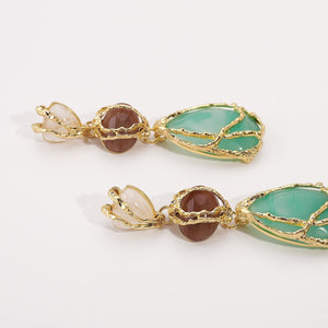 ARETES VERDE ENCANTO