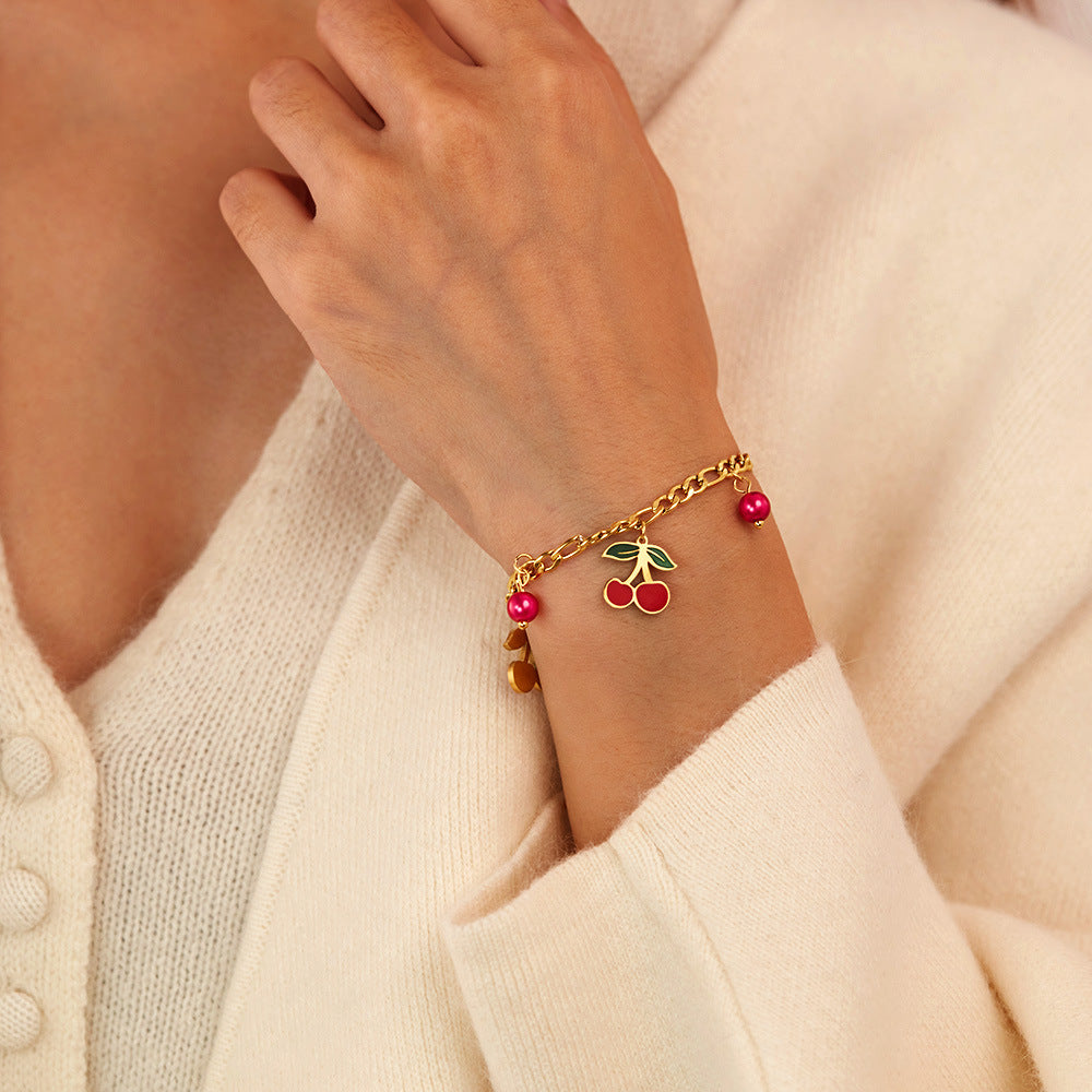 PULSERA CEREZAS