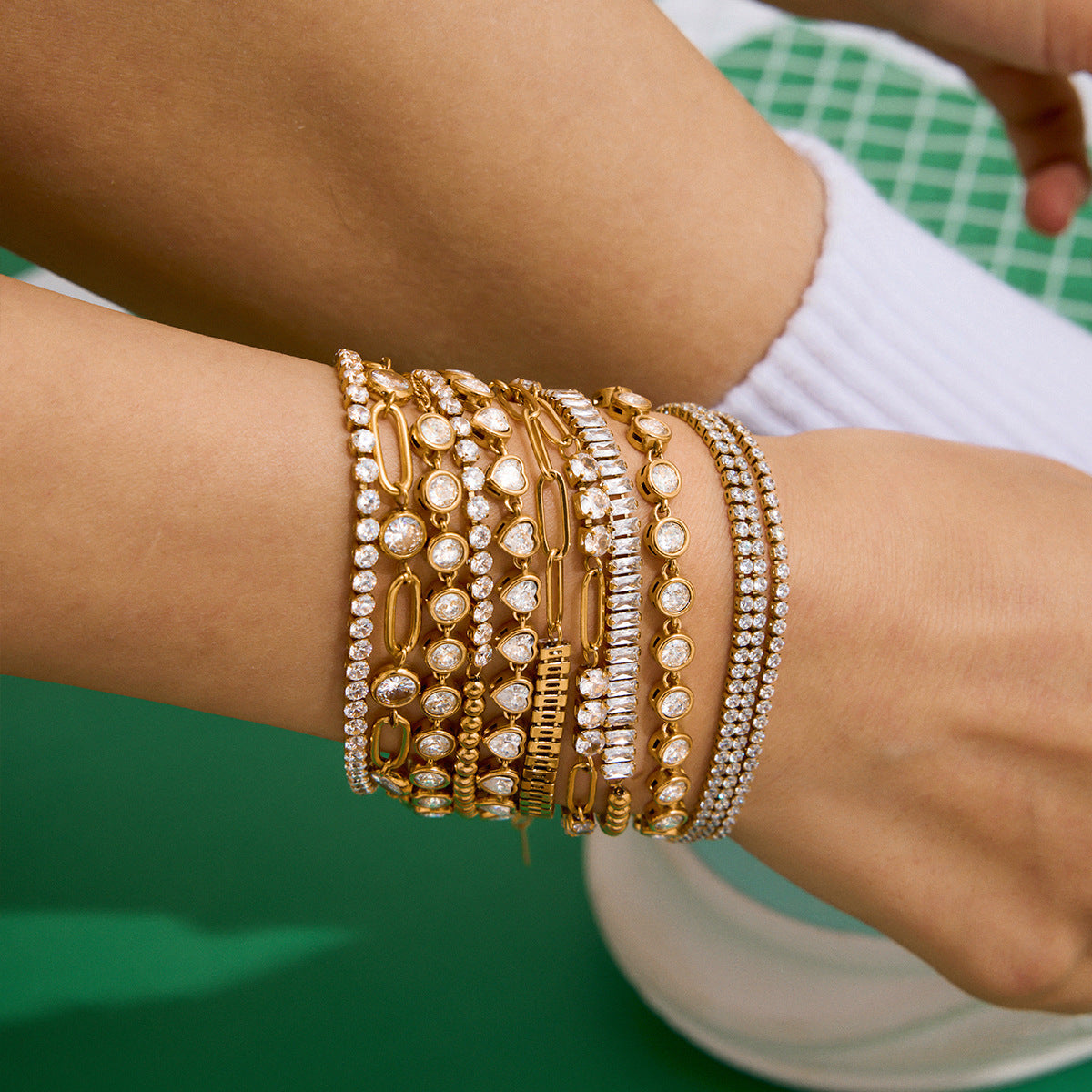 PULSERA ZIRCONIAS