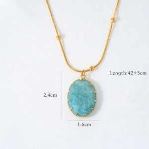 COLLAR AMAZONITA