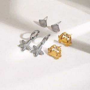 SET ARETES MARINOS (3 pares)