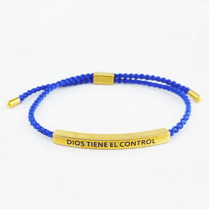 PULSERA DIOS TIENE EÑ CONTROL