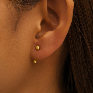 ARETES FRONTBACK PLATA 925
