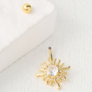 PIERCING OMBLIGO SOL