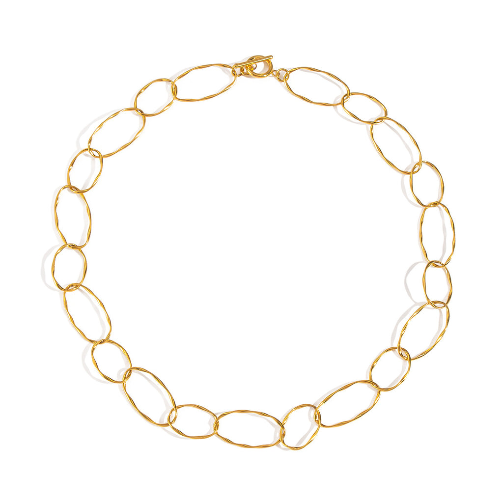 COLLAR ESLABONES OVALADOS