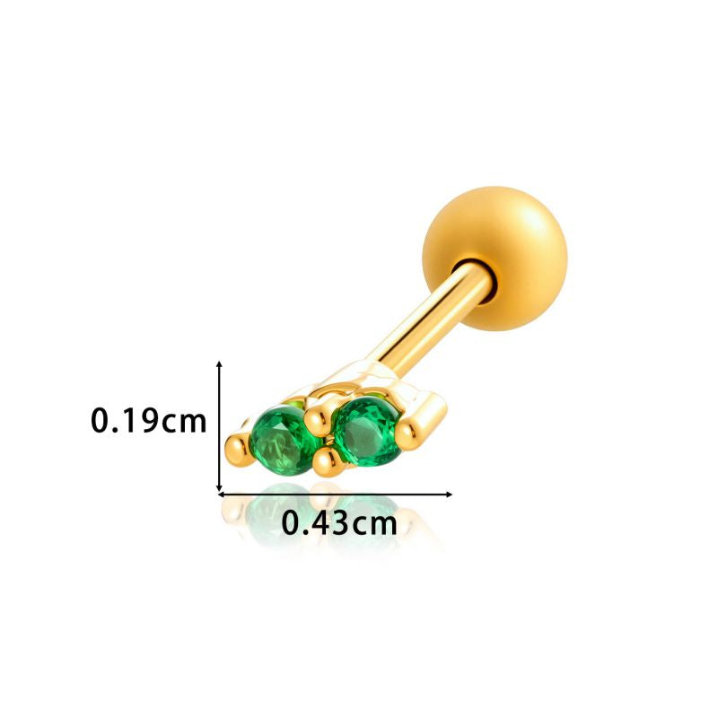 PIERCING DOBLE CRISTAL