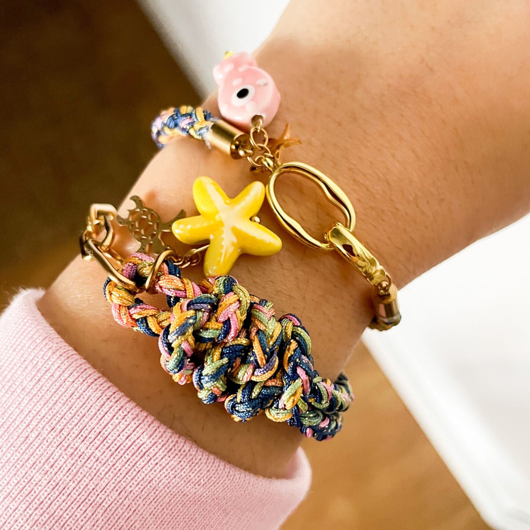 PULSERA TRENZADA PEZ
