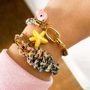 PULSERA TRENZADA PEZ