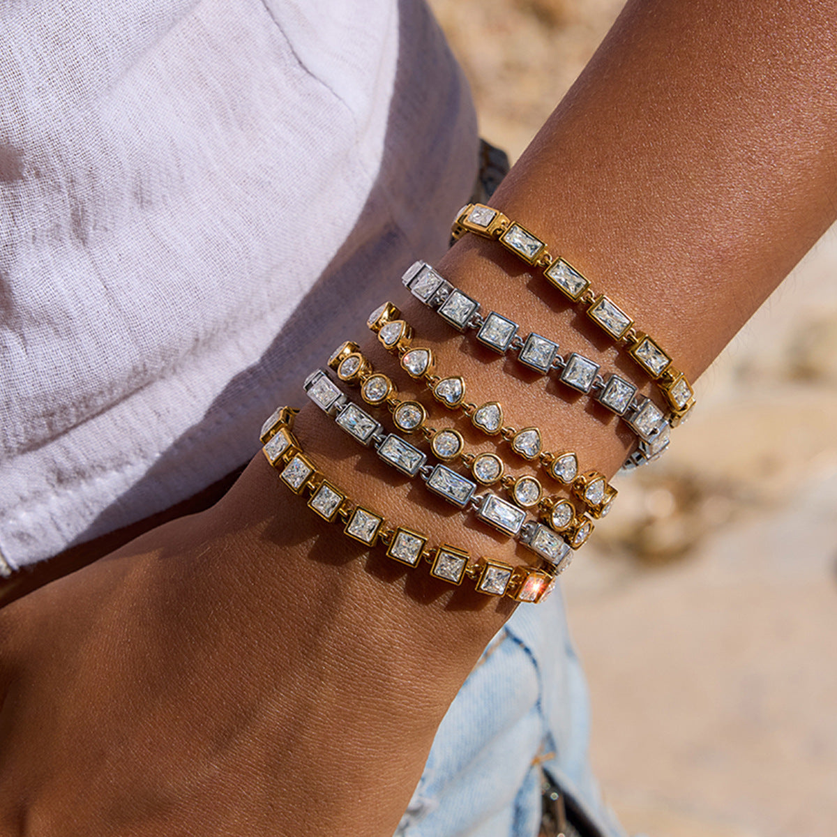 PULSERA ZIRCONIAS