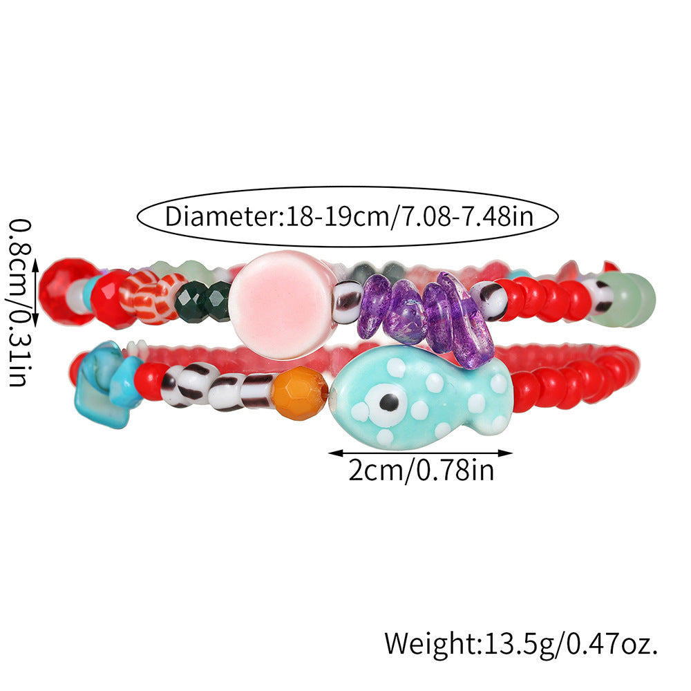 DÚO PULSERAS PEZ