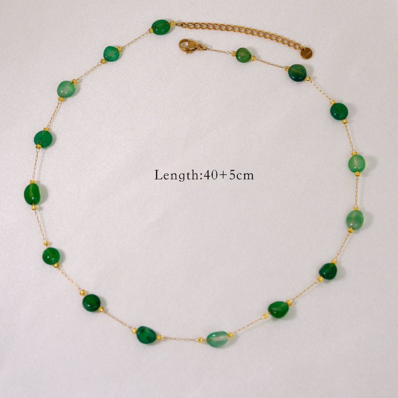 SET COLLARES VERDE