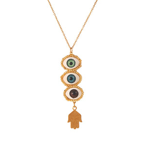 COLLAR OJOS TURCOS