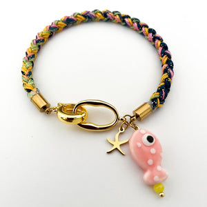 PULSERA TRENZADA PEZ