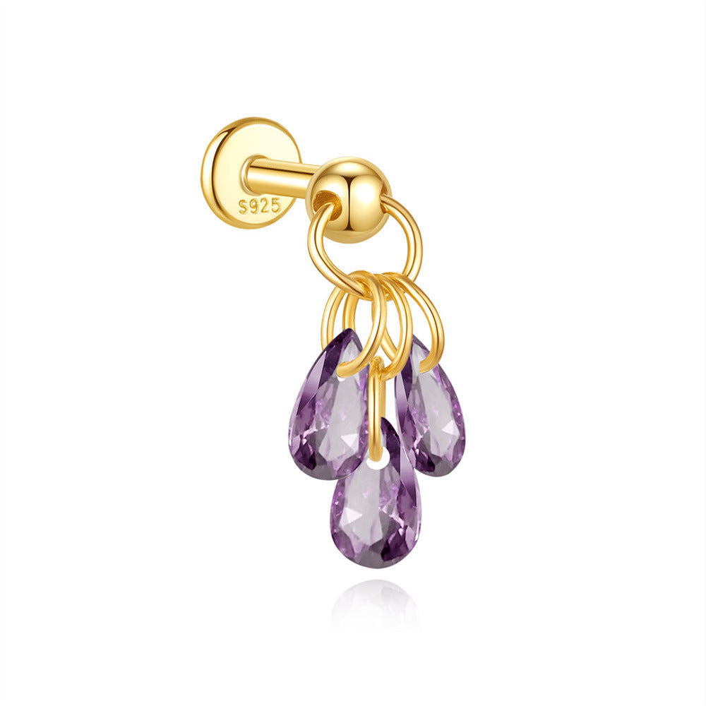 PIERCING CRISTAL COLGANTE