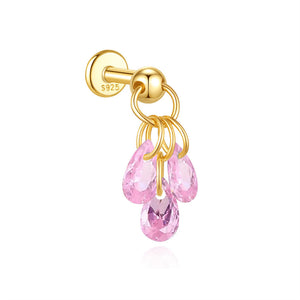 PIERCING CRISTAL COLGANTE