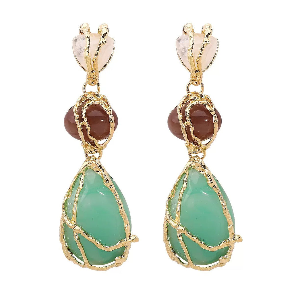 ARETES VERDE ENCANTO