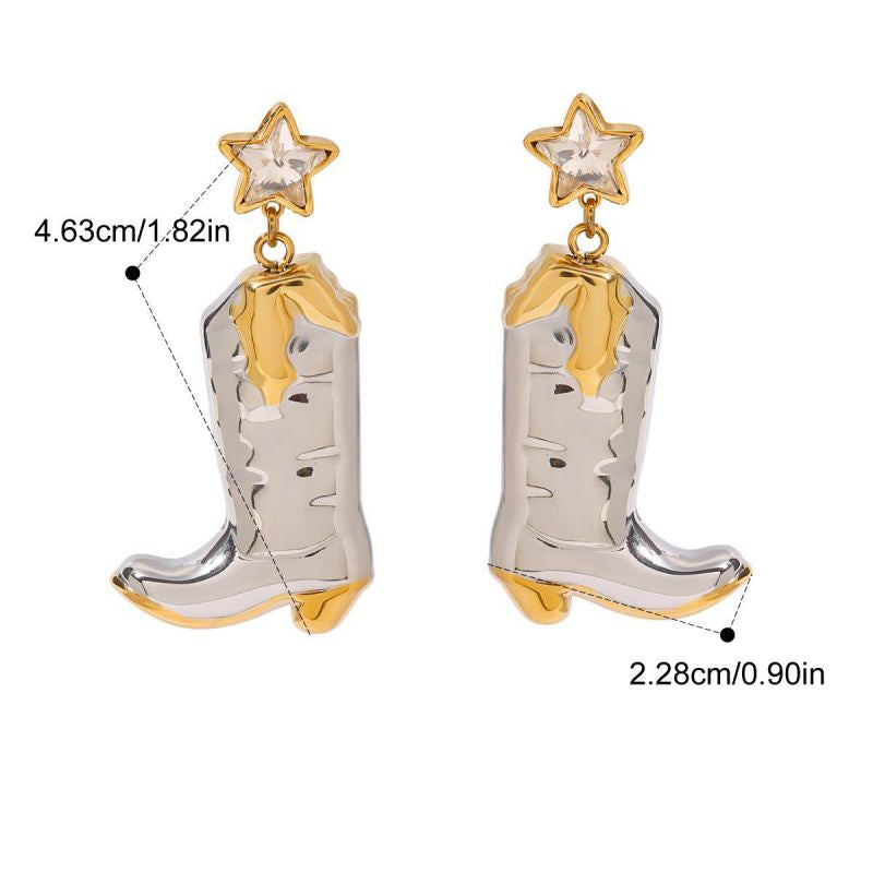 ARETES  BOTA VAQUERA