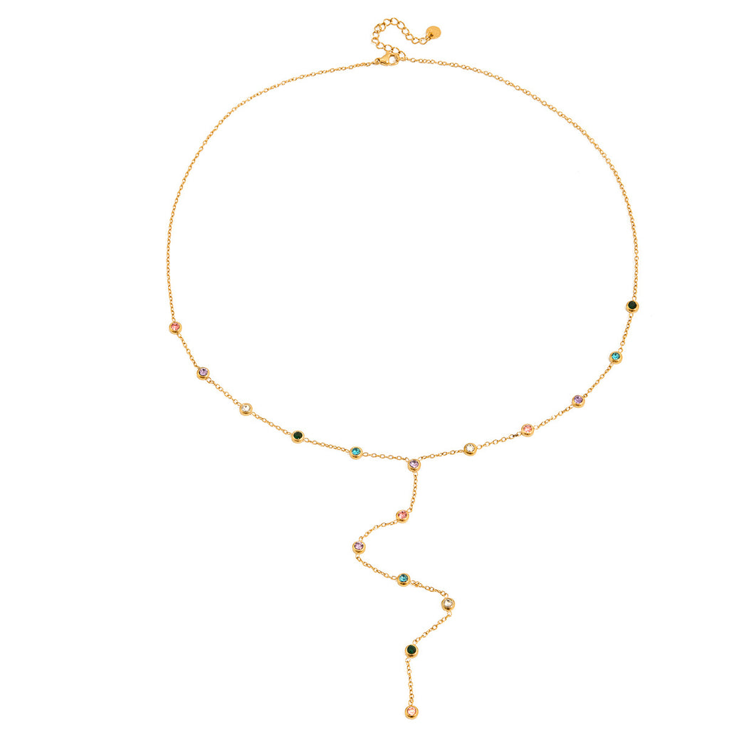 COLLAR LARGO CRISTALES