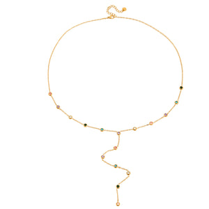 COLLAR LARGO CRISTALES