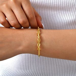 PULSERA ENTRELAZADA