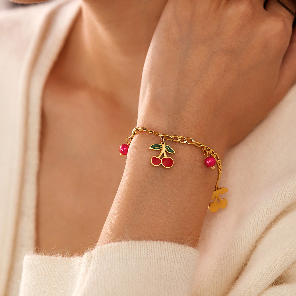 PULSERA CEREZAS