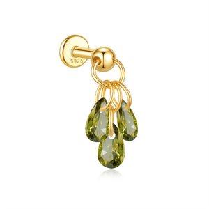 PIERCING CRISTAL COLGANTE