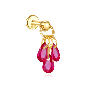 PIERCING CRISTAL COLGANTE