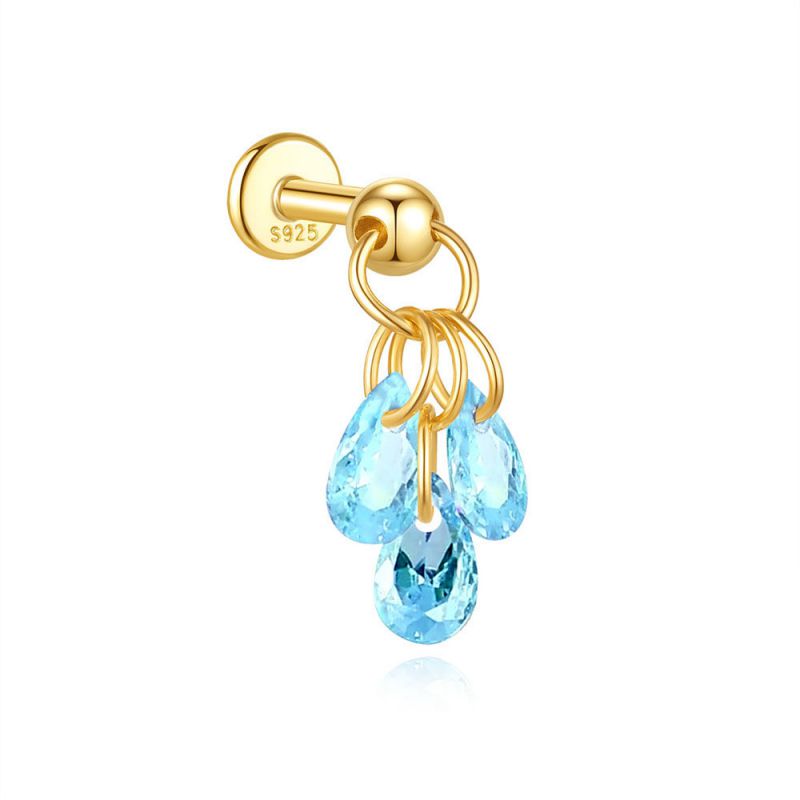 PIERCING CRISTAL COLGANTE