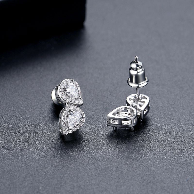 ARETES DOBLE GOTA