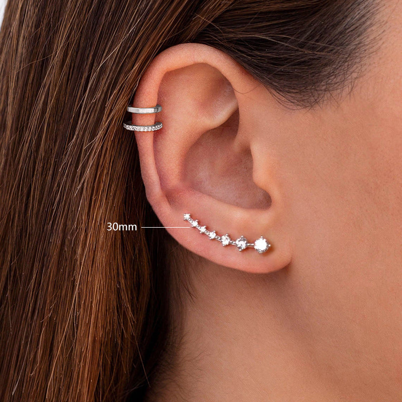 EARCUFF PLATA ESTERLINA