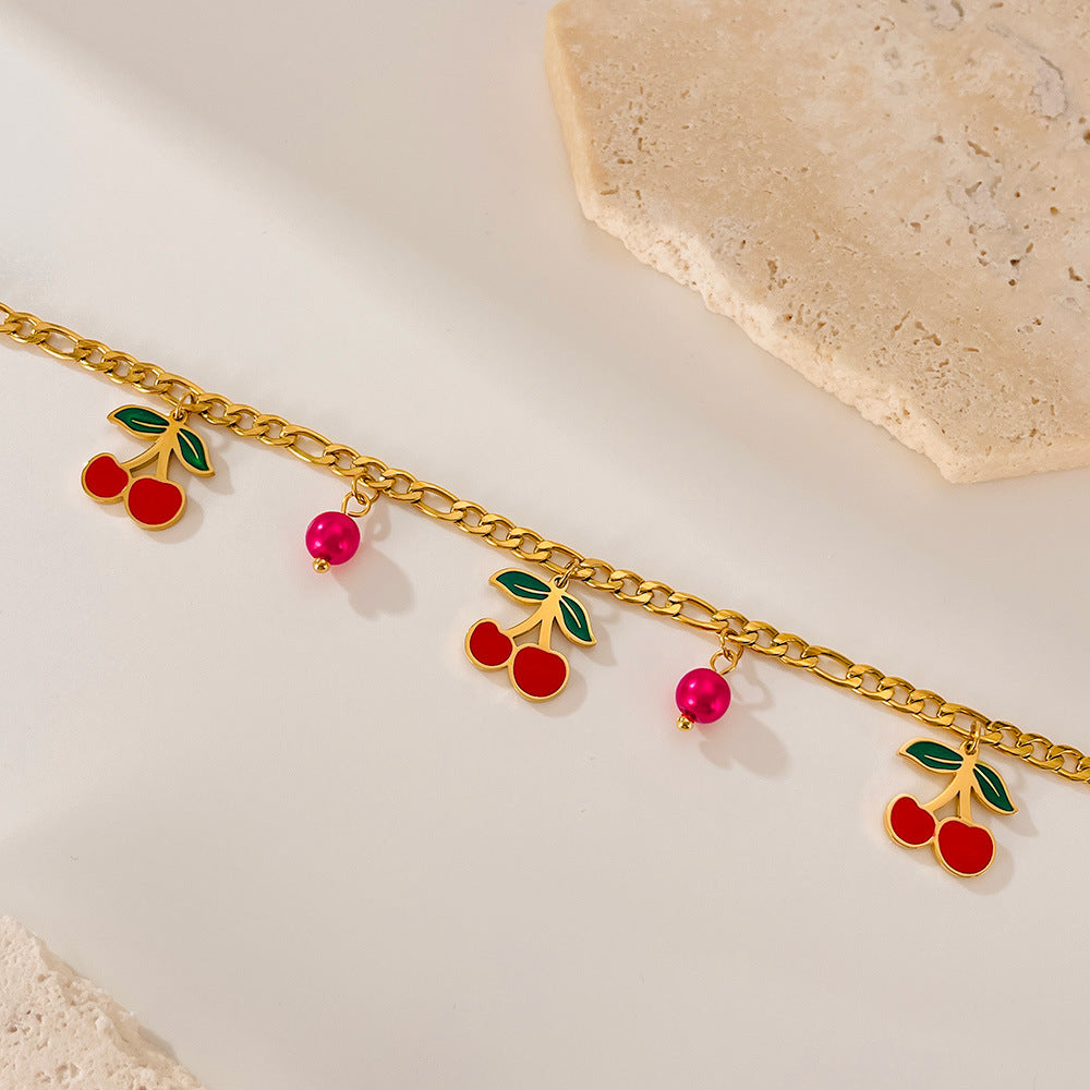 PULSERA CEREZAS