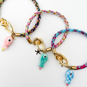 PULSERA TRENZADA PEZ