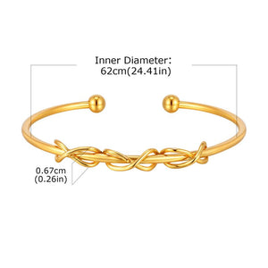 PULSERA ENTRELAZADA