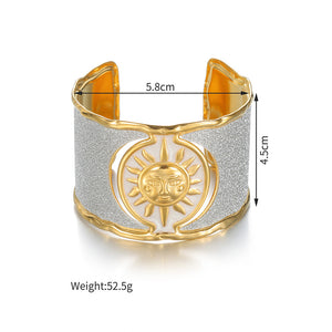 BRAZALETE SOL DORADO