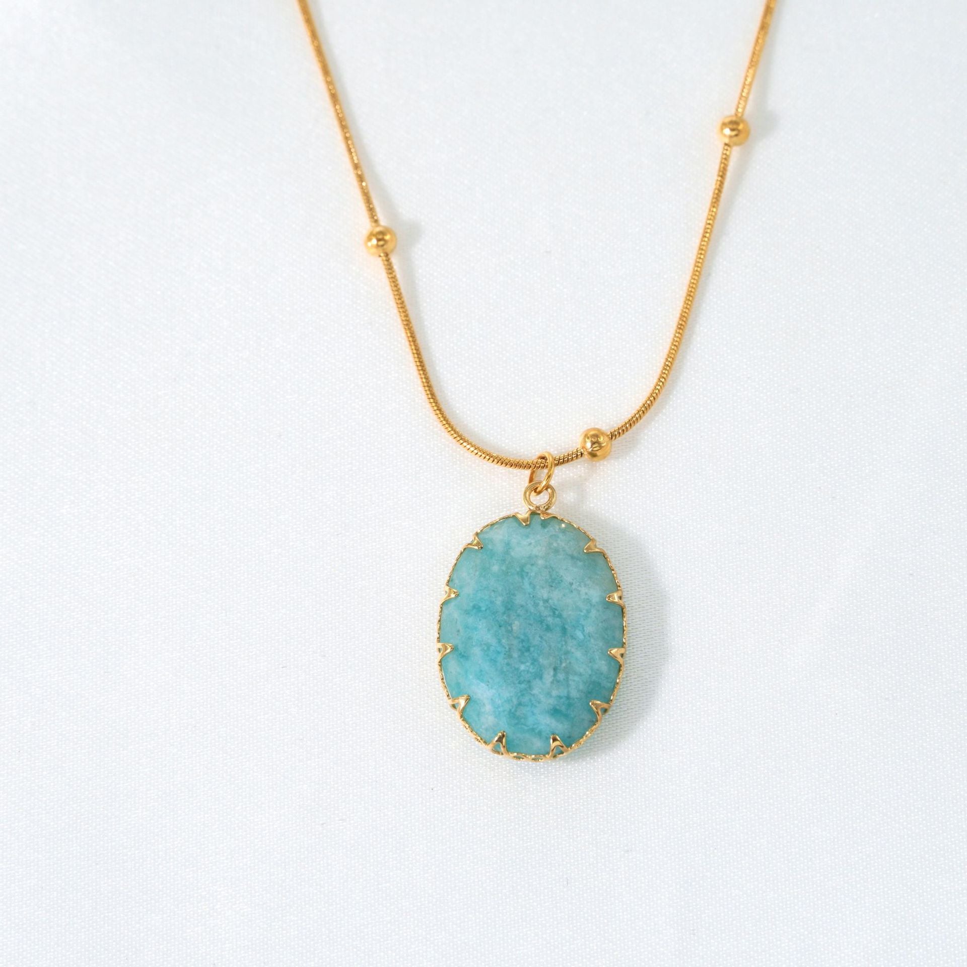 COLLAR AMAZONITA