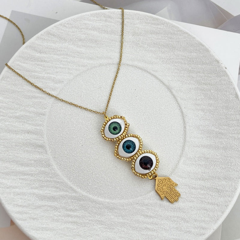 COLLAR OJOS TURCOS