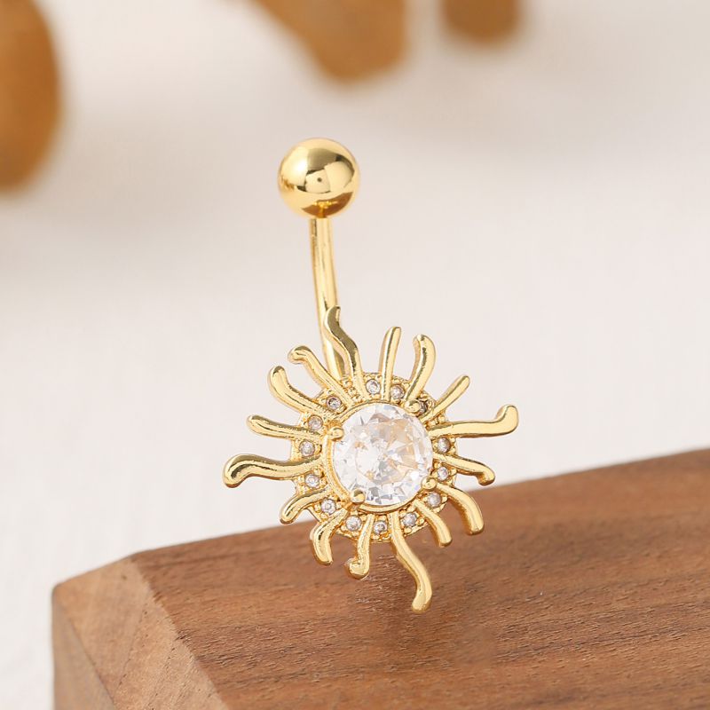 PIERCING OMBLIGO SOL