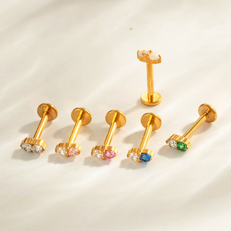 PIERCING DOBLE CRISTAL