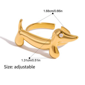 ANILLOS GATO Y PERRITO