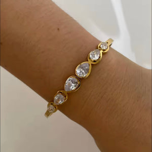 BRAZALETE GOTAS ZIRCONIAS