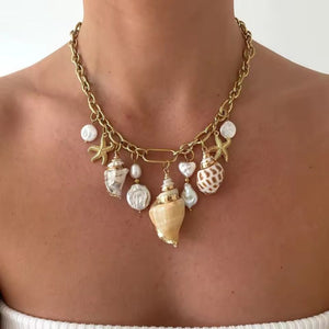 COLLAR CUENTAS MARINAS