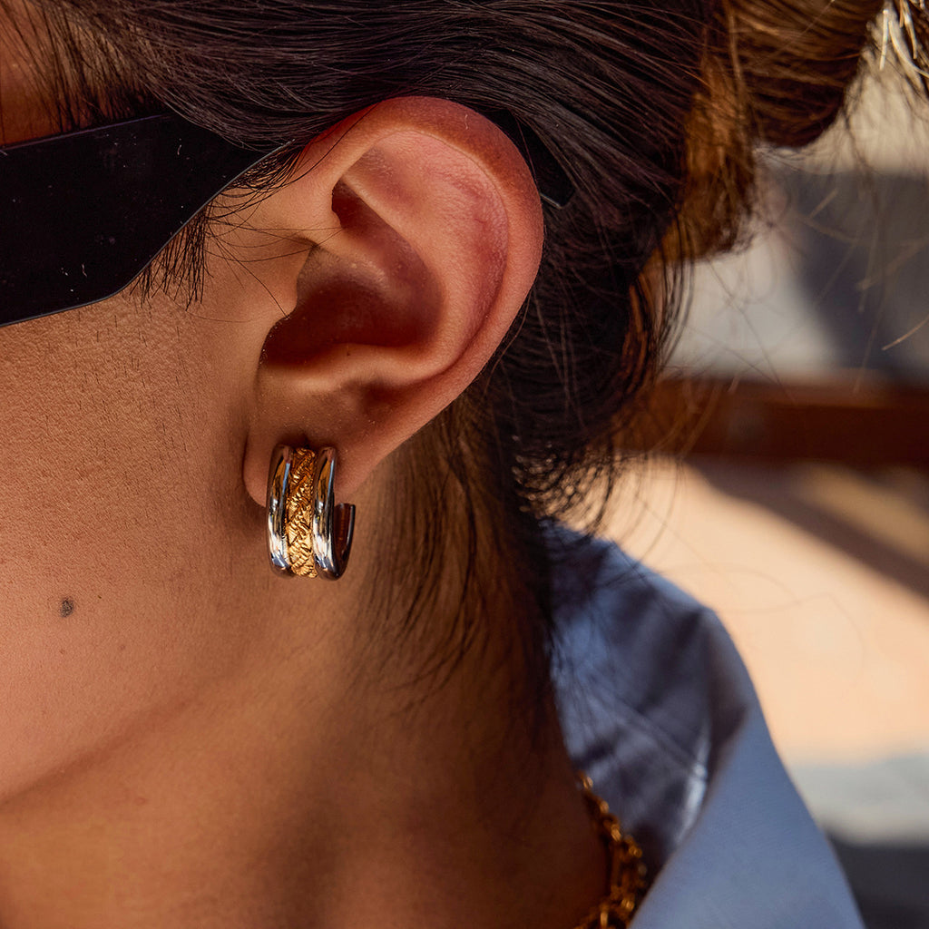 ARETES BICOLOR
