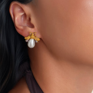 ARETES ABEJA REAL