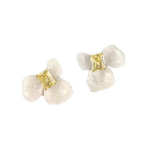ARETES FLOR NÁCAR