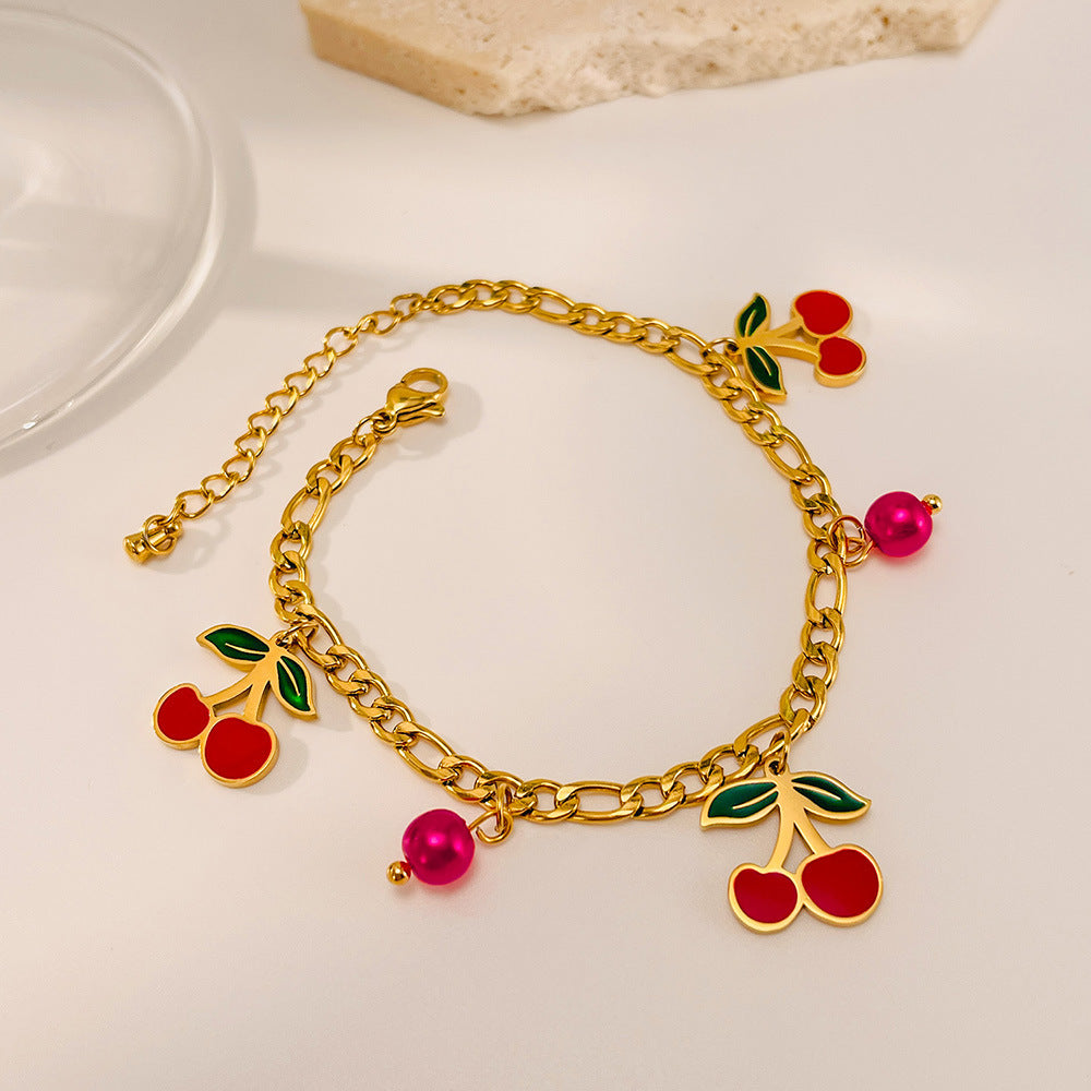 PULSERA CEREZAS