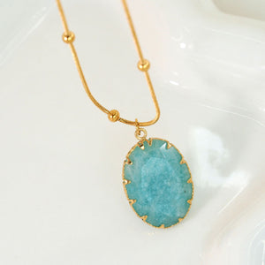 COLLAR AMAZONITA