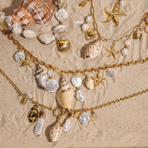 COLLAR CUENTAS MARINAS