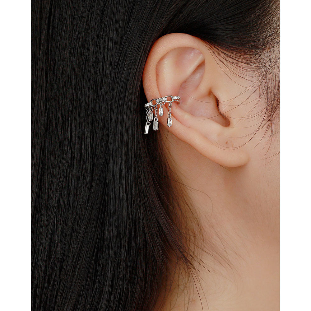 EARCUFF PLATA .925